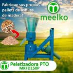 Peletizadora PTO MKFD150P, Astillas de Madera