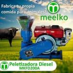 Peletizadora Diesel MKFD200A, Alimento Animal