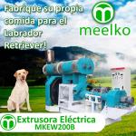 Extrusora MKEW200B pellets alimento de perro