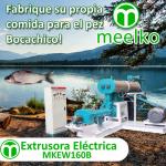 Extrusora MKEW160B para pellets flotantes para peces