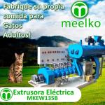 Extrusora MKEW135B para pellets alimento para gatos