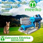 Extrusoras MKEW120B para pellets alimentos para gatos