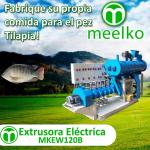 Extrusora MKEW120B para pellets flotantes para peces