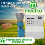 Peletizadora eléctrica MKFD150C pellets de brizna