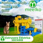 Extrusora MKEW080B pellets alimentos para gatos