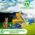 Extrusora MKEW070B pellets alimento para gatos