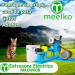 Extrusora MKEW060B pellets alimento para gatos