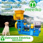 Extrusora MKED040C pellets alimento para perros