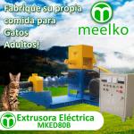 Extrusora MKED080B pellets alimento para gatos