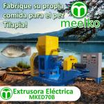 Extrusora MKED070B para alimento de peces