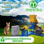 Extrusora MKED060C pellets alimento para gatos