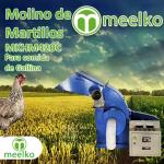 Molino de martillo MKHM420C para comida de gallina