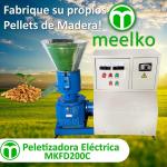 Peletizadora MKFD200C para pellets con madera