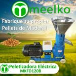 Peletizadora MKFD120B para pellets con madera