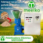 Peletizadora MKFD200C pellets astillas de maderas 