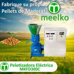 Peletizadora MKFD300C pellets de madera