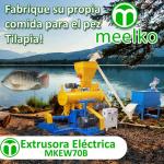 Extrusora MKEW070B, croquetas para peces